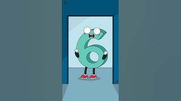 Why was 6 afraid of 7?… (animation meme) #shorts