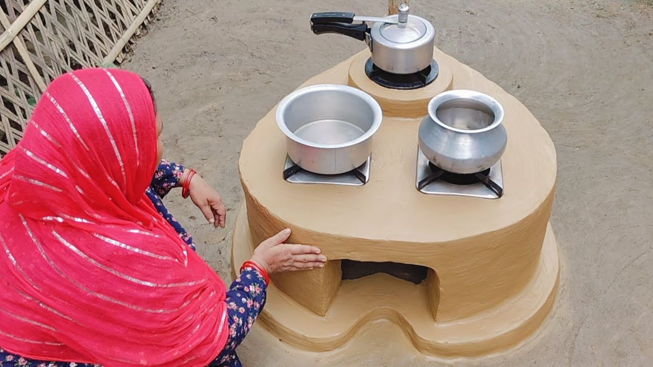 How to make Multiple 3in1 Traditional Chulha ।Primitive Technology Oven & Chulha।Mitti Chulha#viral 