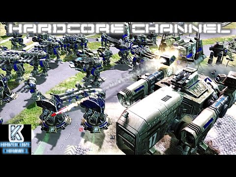 Видео: Command & Conquer 3 Tiberium Essence - Skirmish 1v2 - Brutal AI =2= Неравные силы