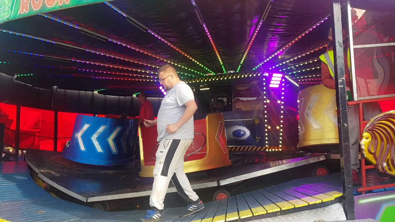 Nobles waltzer off ride DENESIDE LEISURE centre seaham funfair 2019