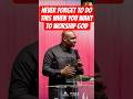 How to worship God #apostlejoshuaselman #viral #shorts