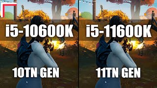 Intel Core i5-10600K vs Intel Core i5-11600K (Z490) — Тест в 10 играх! [1080p, 1440p]