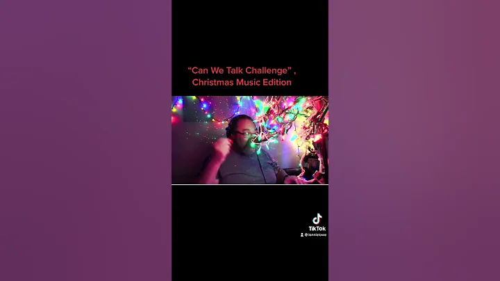 Can We Talk Challenge Christmas Music Edition