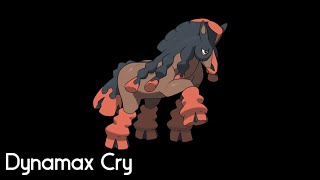 Dynamax Mudsdale Cry