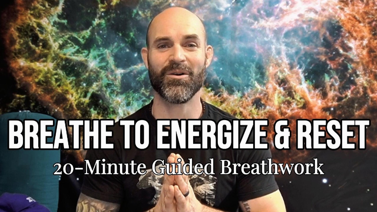 Дышите, чтобы зарядиться энергией и перезагрузиться: 20-минутная управляемая дыхательная практика
