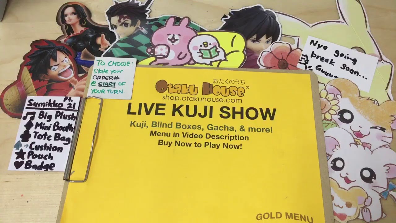 Otaku House LIVE Show "Kuji In Underworld" (Part 1) YouTube
