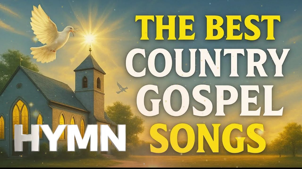 Greatest Country Gospel Hymns Ever 🎶 With Lyrics 🙏 Peaceful Morning Worship Songs