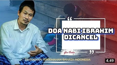 Gus Baha doa nabi Ibrahim panjang umur - Kisah nabi Ibrahim || Ngaji Berkah tv