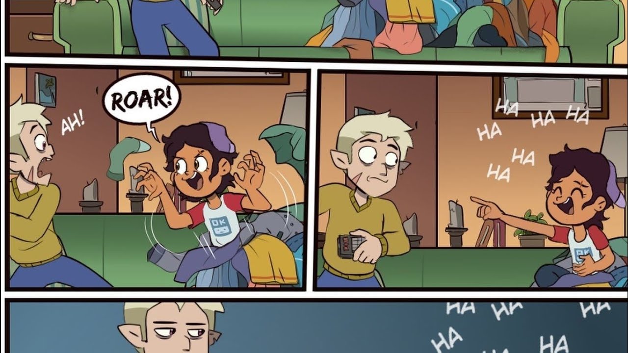 LUZ AND HUNTER BEING SIBLINGS The Owl House Comics YouTube luz-and-hunter-being-siblings-the-owl-house-comics-youtube