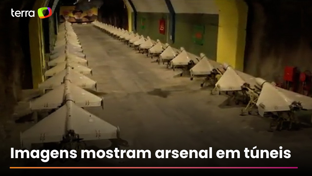 Irã divulga vídeo mostrando 'frota' de drones para guerra contra EUA e Israel