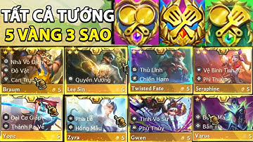 VÒNG 5 TÔI ĐÃ CÓ COMBO FULL XẺNG CHẢO VÀ CÁI KẾT TẤT CẢ TƯỚNG 5 VÀNG 3 SAO TRONG 1 TRẬN ĐẤU | WOWW