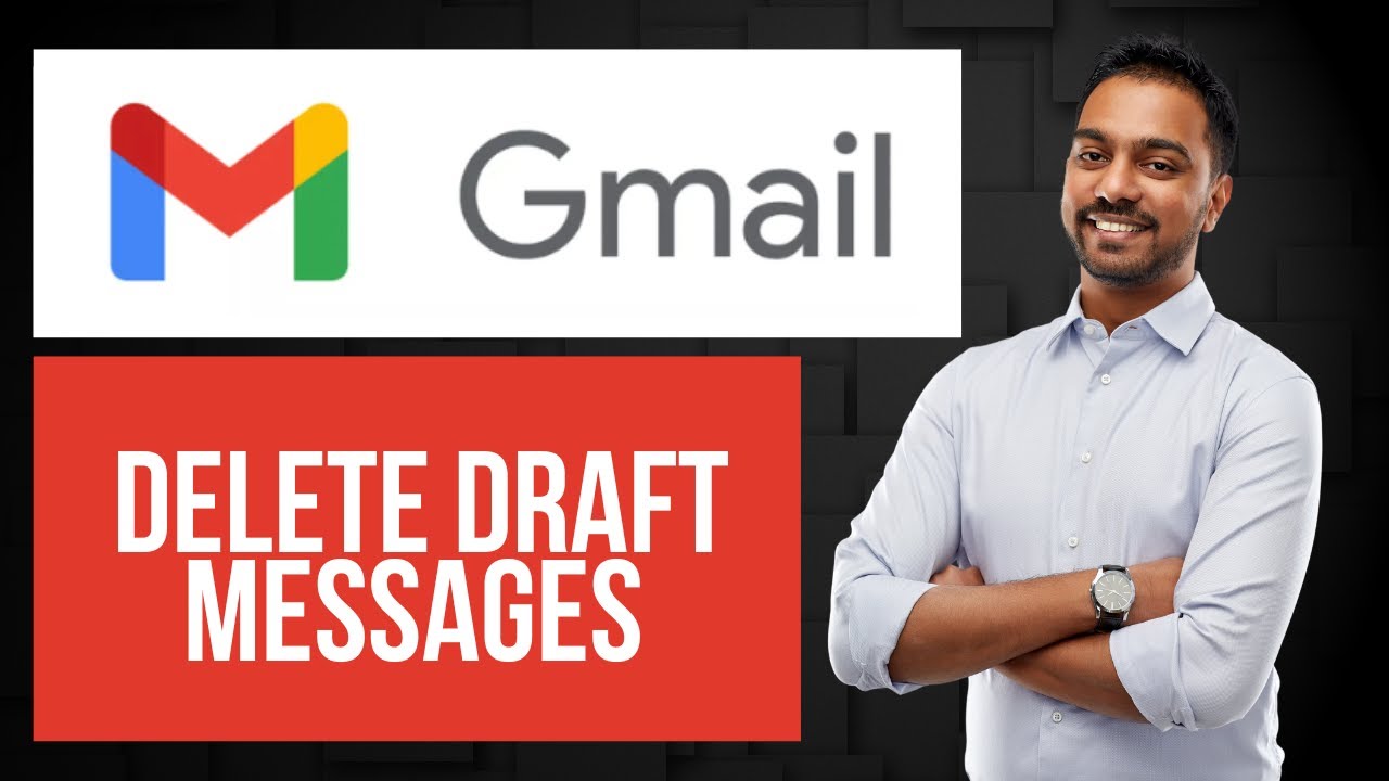 How to Delete Draft Messages on Gmail | Remove Email Drafts - YouTube