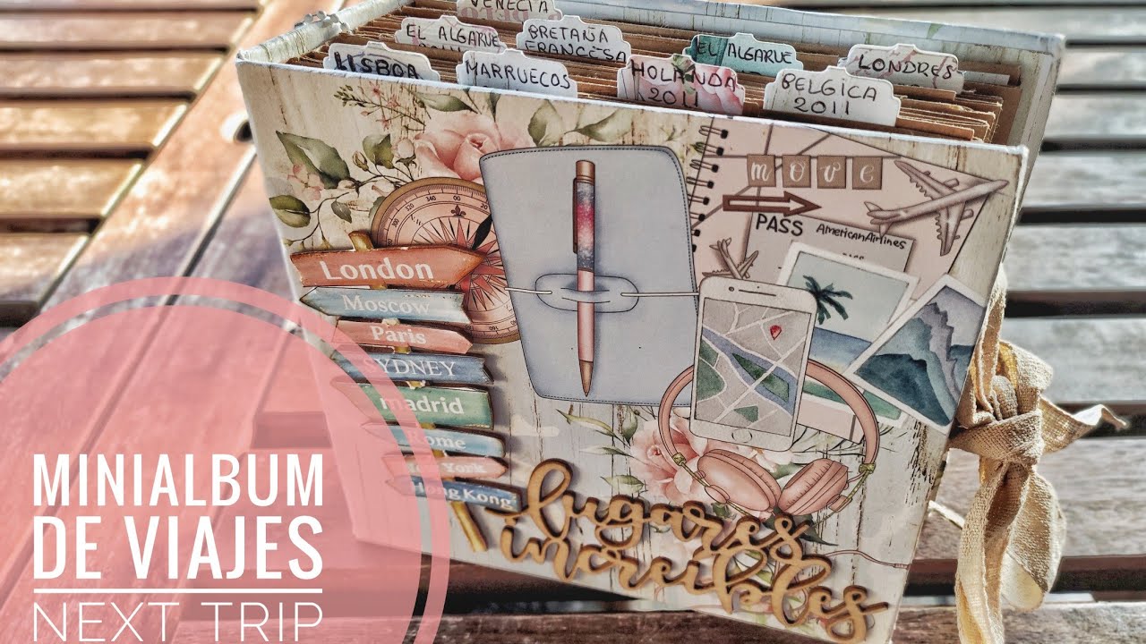 Minialbum de viajes Next Trip