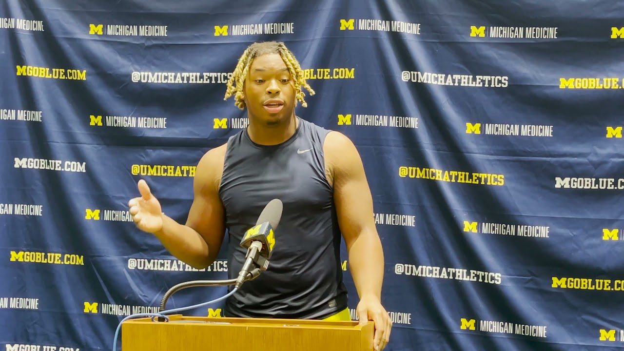 Michigan Football DT Kris Jenkins Discusses His Progression