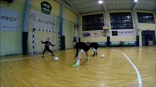 futsal goalkeeper training basic exercises