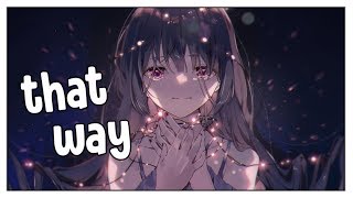 『Nightcore』 friends don't look at friends that way - Tate McRae ♪ (Lyrics)