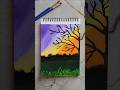 evening mode on ❣️|#art #painting #youtubeshorts #shorts