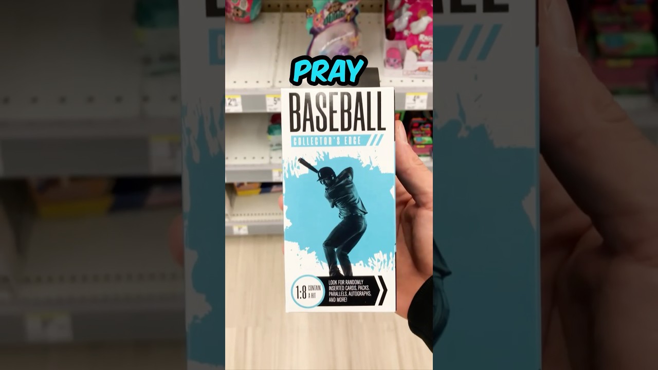 Is THIS $6 Box of Baseball Cards The Worst In History #baseballcards #sportscards #walgreens