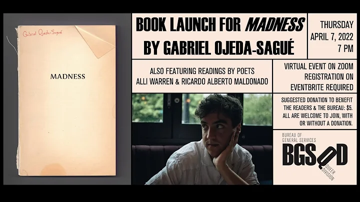Book Launch for Madness by Gabriel Ojeda-Sagu (ONL...