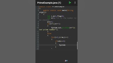 Prime number in Java | Java program | #Teach_Techno #shorts #java #javaprogramming