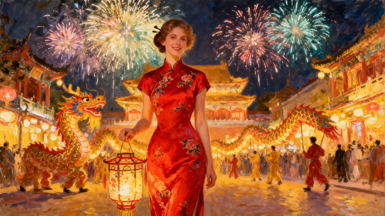 Celebrating Chinese New Year | Renoir  | Visual Poems