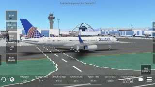 Infinite flight Timelapse- San Francisco (KSFO) - Los Angeles (KLAX) United 757-200