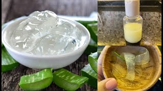 EVDE DOĞAL ALOE VERA KREMİ NASIL YAPILIR ! YAŞLILIK BELİRTİLERİNİ ORTADAN KALDIR !