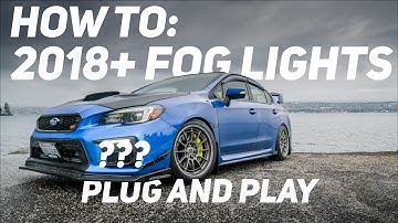 HOW-TO: 2018+ WRX STI FOG LIGHT CONVERSION KIT | PLUG AND PLAY! | PROLIGHTZ | DIODE DYNAMICS SS3