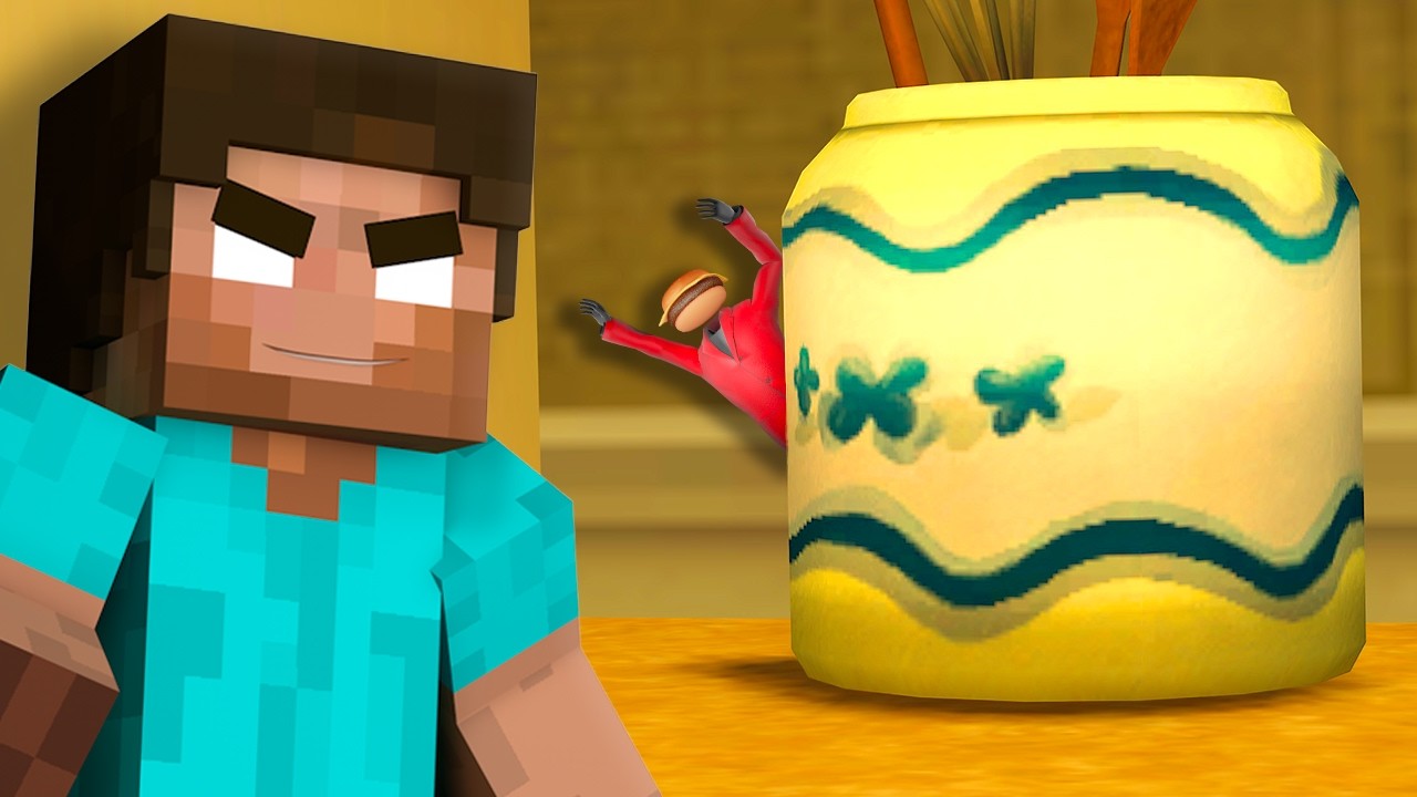 Herobrine is Hunting Us in GMod! (Garry's Mod Hide and Seek)