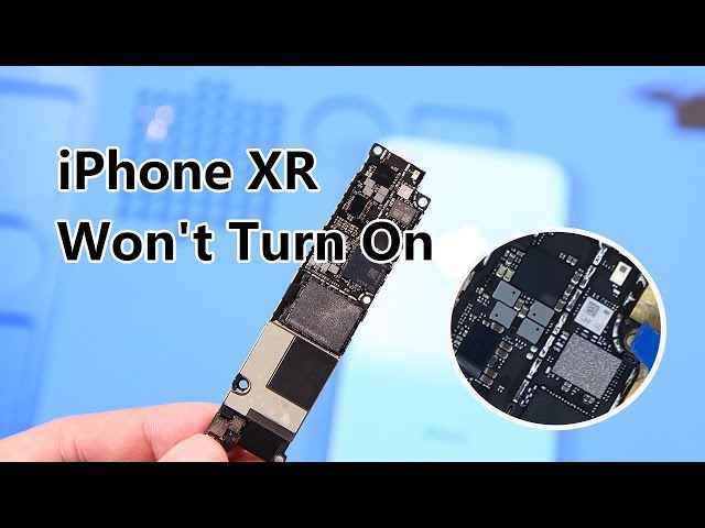 Carte Mere/MotherBoard iPhone XR - Défecteuse - SWAP