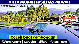 Villa murah Batu Malang, 300an 3 kamar + AC
