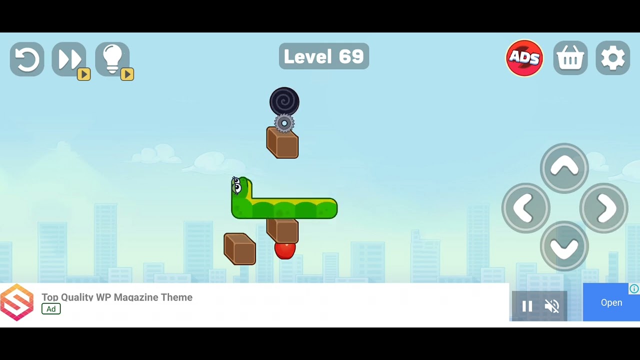 Snake Puzzle Slither to Eat  Level 69 walkthrough Solution | Gameplay 