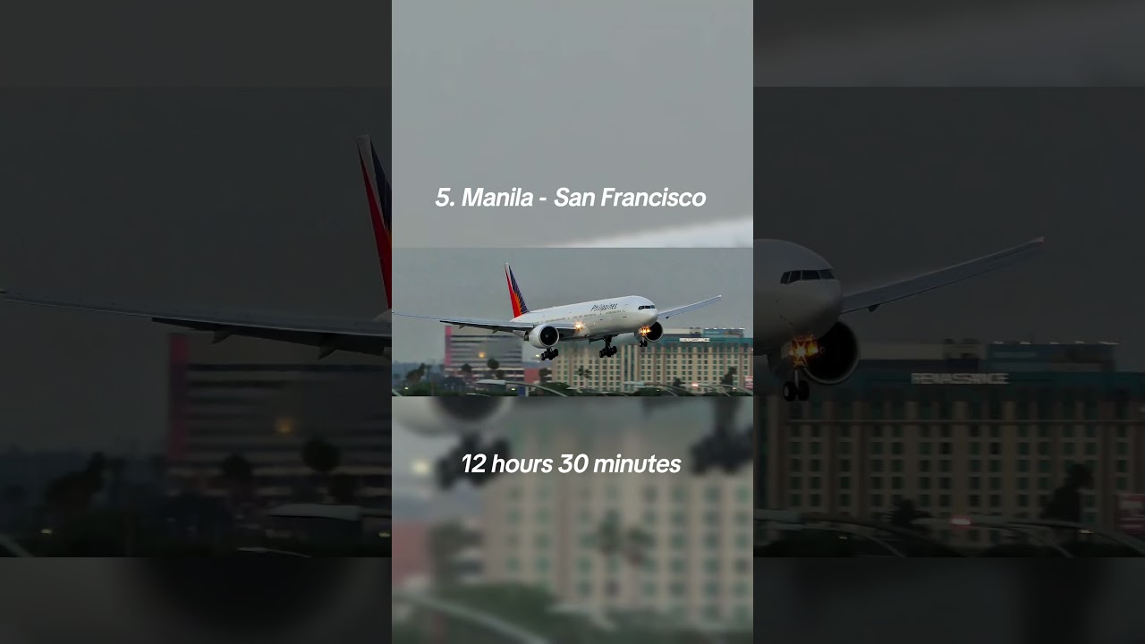 Phillipines airline longest flight ✈️🇵🇭 