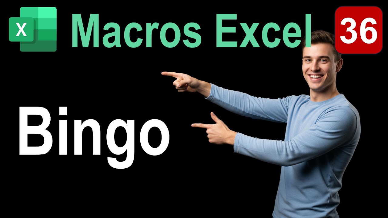 36. Curso Macros en Excel. Bingo.