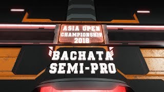 Bachata Semi-Pro - Brijendra Gupta & Neha Sahni - Asia Open Championship Iidc 2018