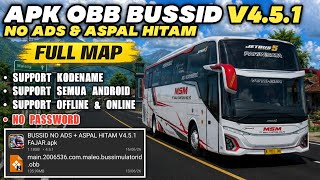 ASPAL HITAM APK OBB BUSSID V4.5.1 FULL MAP TERBARU | SUPPORT KODENAME & OFFLINE ONLINE  screenshot 2