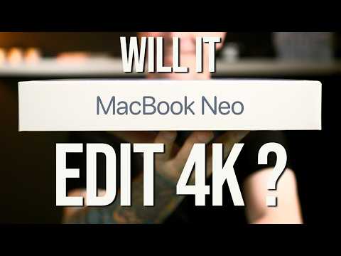 I Tried Editing 4K on Apple’s Cheapest Mac…