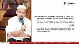 LIVE  Al-Adabul Mufrod - Do'a - Do'a Nabi ﷺ  | Hadits No.693 - Ustadz Abdullah Zaen, Lc. M.A.