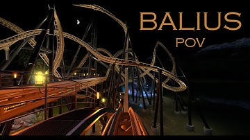 Balius (POV) - An intamin multi-launch coaster [No Limits 2] (4K 60 FPS)