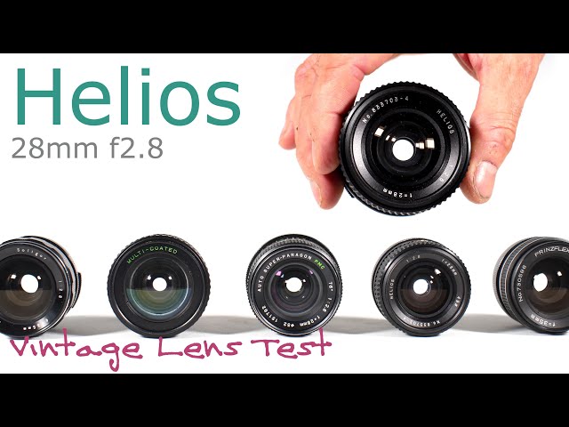 Vintage Lens Test - Helios 28mm f2.8 - Made In Japan!!! - YouTube