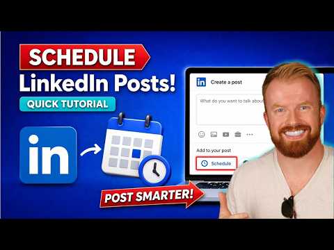 How To Schedule LinkedIn Post | Easy And Simple Tutorial