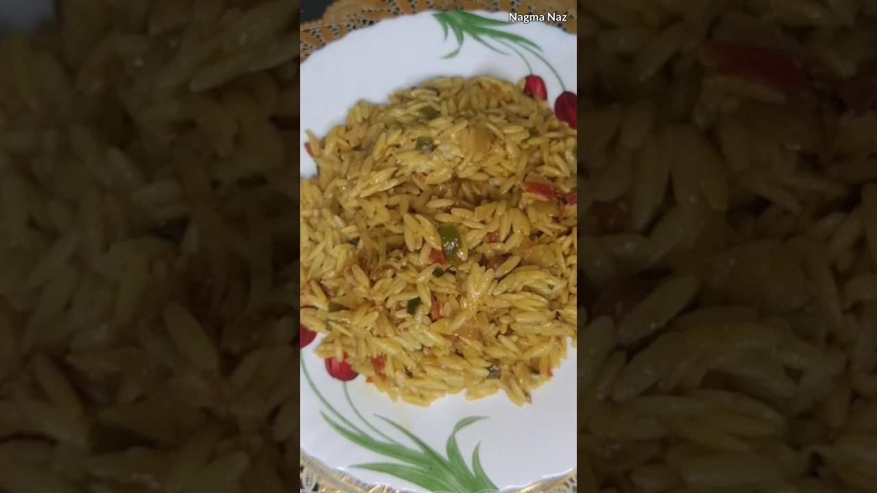 Rice Macaroni Pasta Recipe😋#youtubeshorts #newrecipe #viral #ytshort #ytshorts #trending #foodshorts