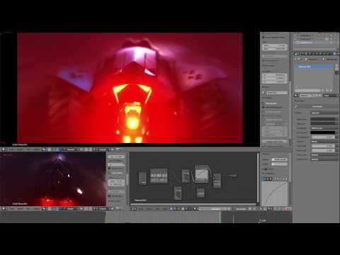 Blender 2.8 Eevee Test-2 volumetrics