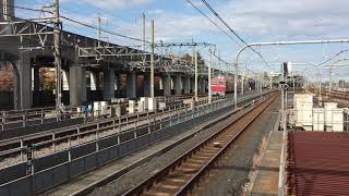 EF81 97牽引マヤ50赤羽駅通過