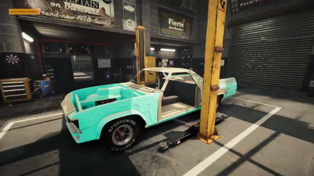 Disassembleing a el Camino in car mechanic simulator 21