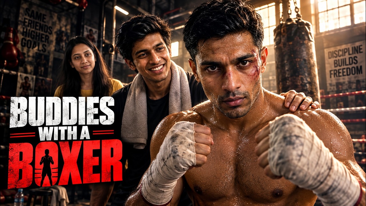Buddies With a Boxer, an AI film by AI with Aayush