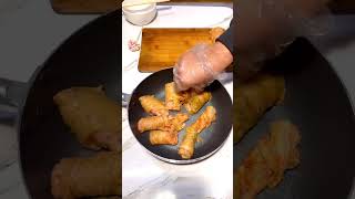 Kimchi Chicken rolls || K food