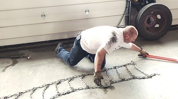 Apparatus - Repairing Tire Chains