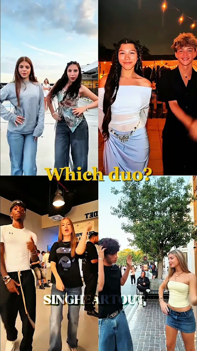 Which duo is the best?😀 | Tiktok Trend Compilation | Dance Video | 2025 | Tiktok Dance | Best Duo |