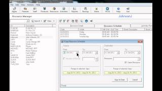 Creating Repeating Schedule for Provider (Universal Office Tutorial)